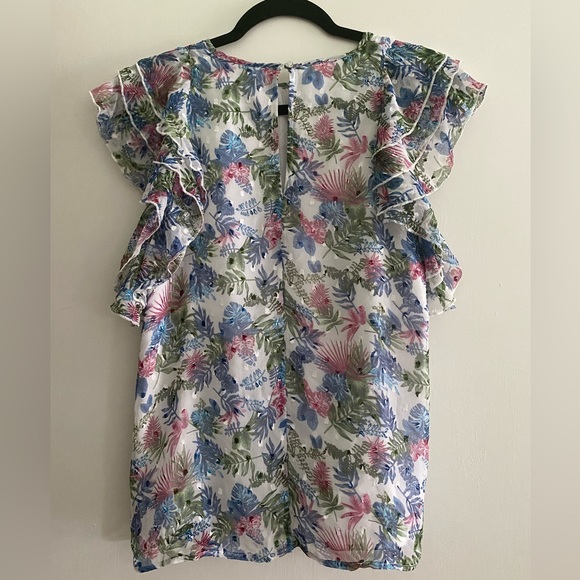 Walter Baker Floral Blouse Size Medium - Picture 2 of 3